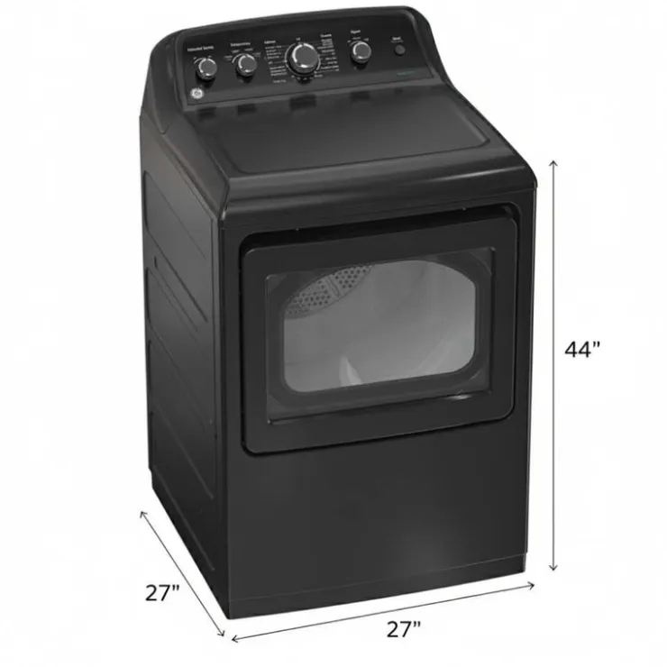 GE Appliances GE Washer & Dryer Kit, , Top-Load - GTW-GTD49 Black Online