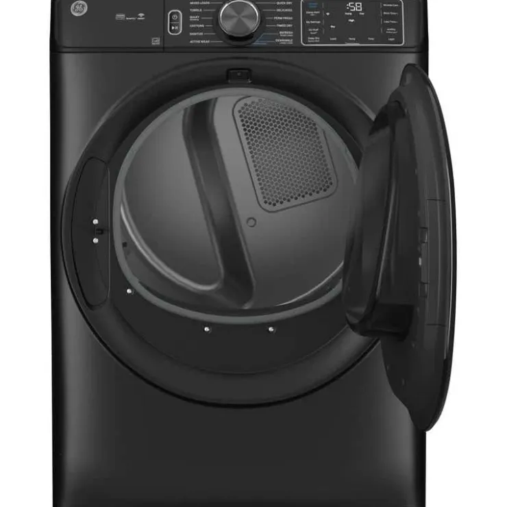 GE Appliances GE Washer & Dryer Kit, , Front-Load - GFW-GFD65 Carbon Graphite New