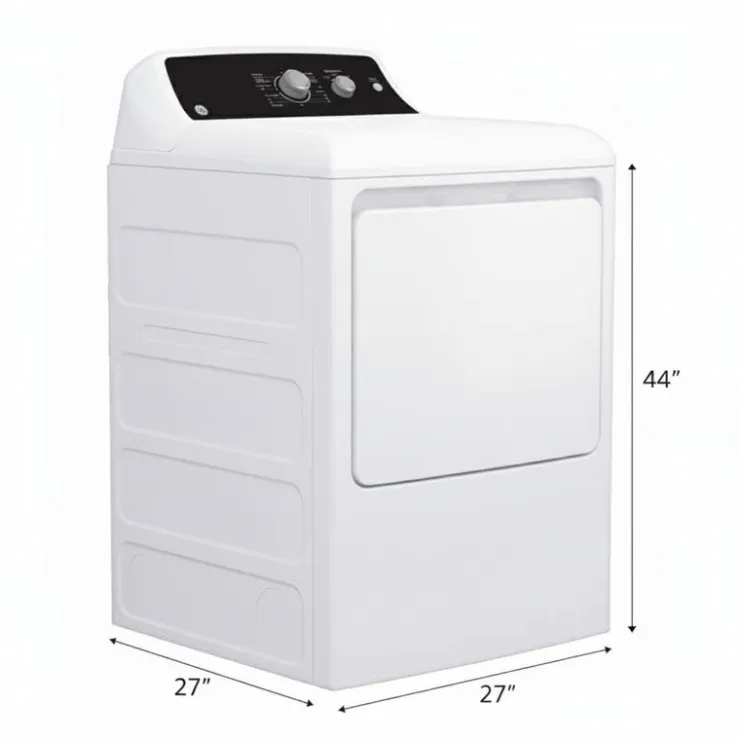 GE Appliances GE Washer & Dryer Kit, , Top-Load - GTW-GTX34 White Sale
