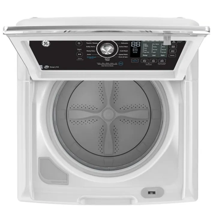 GE Appliances GE Washer & Dryer Kit, , Top-Load - GTW-GTD68 White