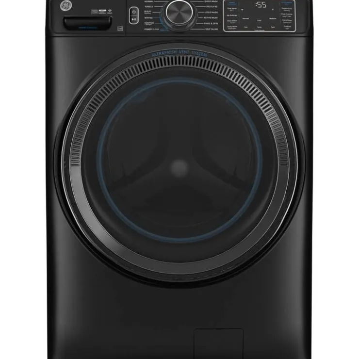 GE Appliances GE Washer Front-Load 28" - GFW655SPVDS Carbon Graphite