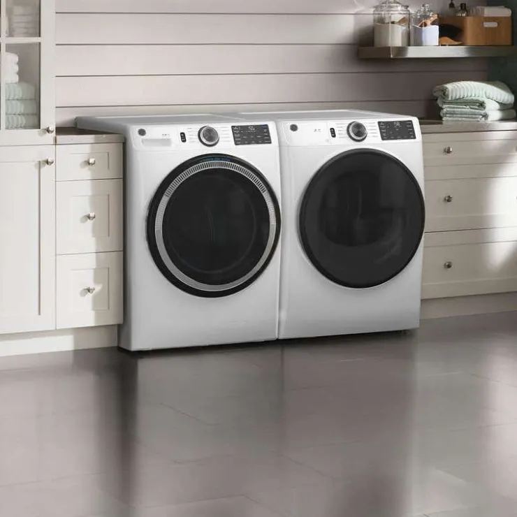GE Appliances GE Washer Front-Load 28" - GFW550SMNWW White Discount