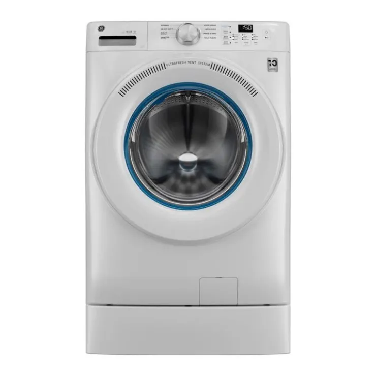 GE Appliances GE Washer Front-Load 28" - GFW350SSYWW White Hot