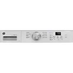 GE Appliances GE Washer Front-Load 28" - GFW350SSYWW White Hot