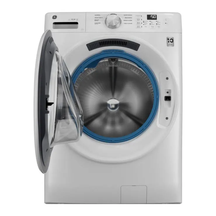GE Appliances GE Washer Front-Load 28" - GFW350SSYWW White Hot