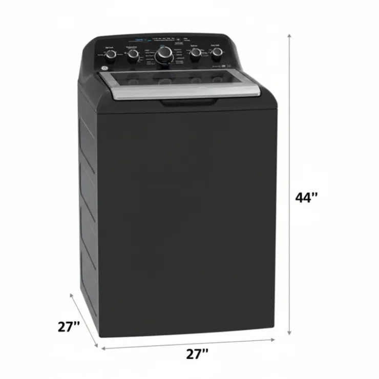 GE Appliances GE Washer Top-Load 27" - GTW491BMRDG Grey Clearance