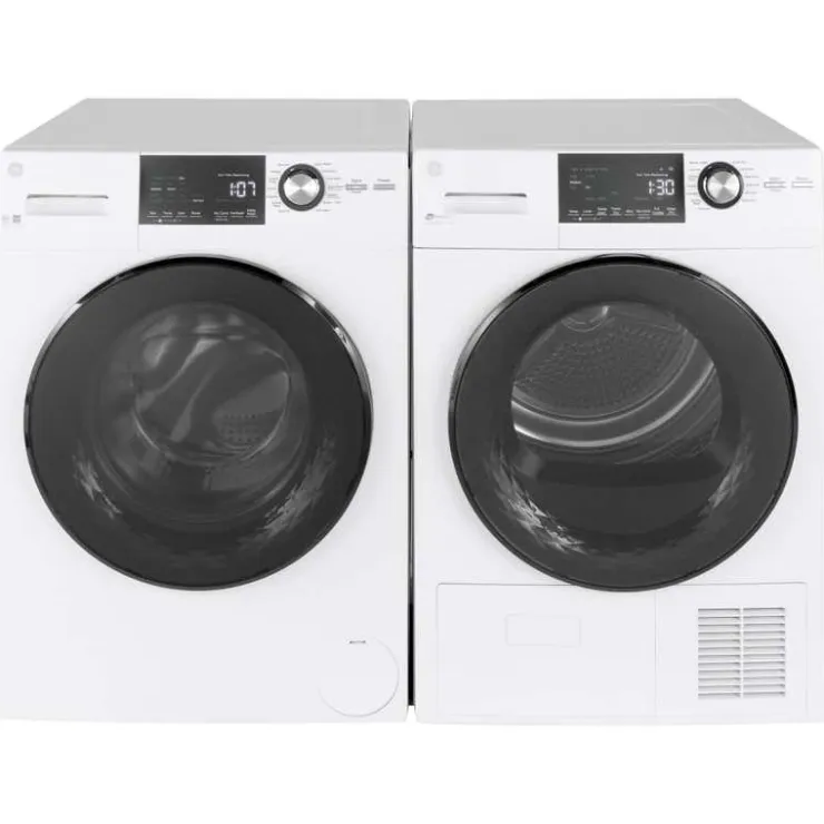 GE Appliances GE Washers Front-Load 24'' - GFW148SSMWW White Discount