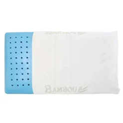 Gel-Infused Memory Foam Pillow Blue Best