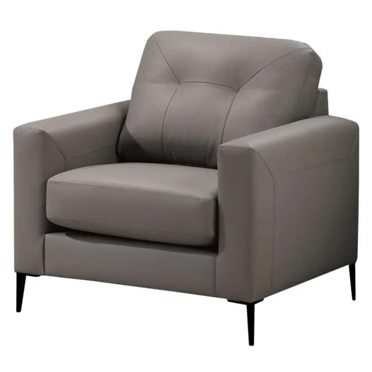 Sofa By Fancy Genuine Leather Armchair Greige Best