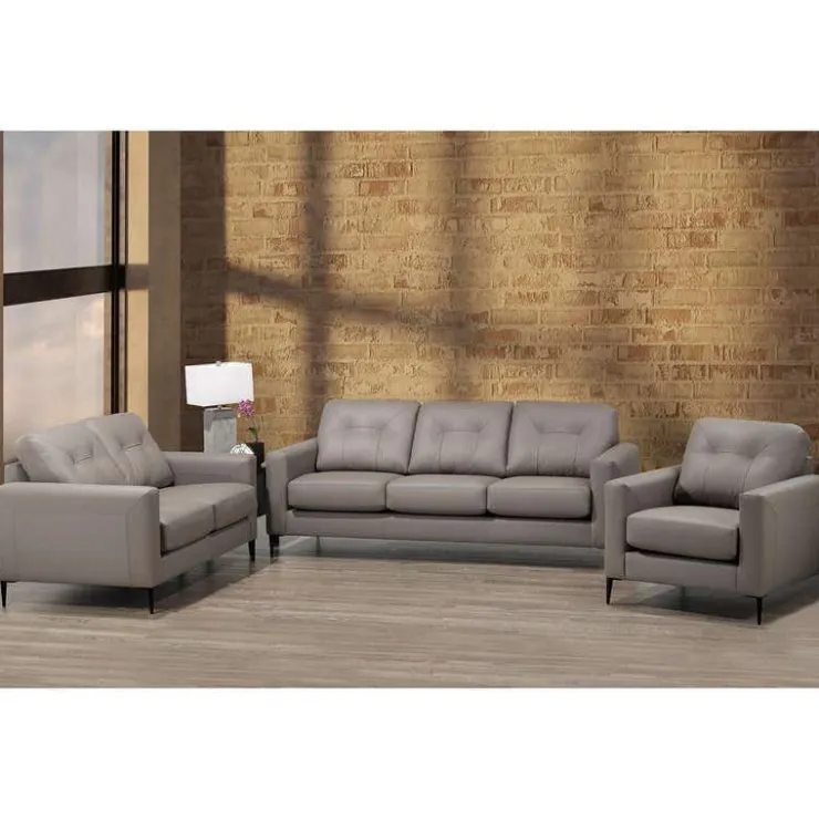 Sofa By Fancy Genuine Leather Armchair Greige Best