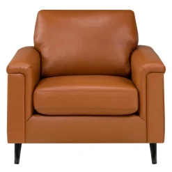 Sofa By Fancy Genuine Leather Armchair - Cognac TAN Outlet