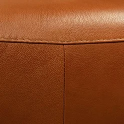 HTL Genuine Leather Power Reclining Modular Loveseat with Adjustable Headrests – 2 pcs Brown New