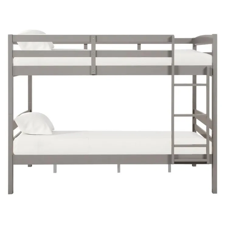 Bunk Bed - 54"/54" Grey Best