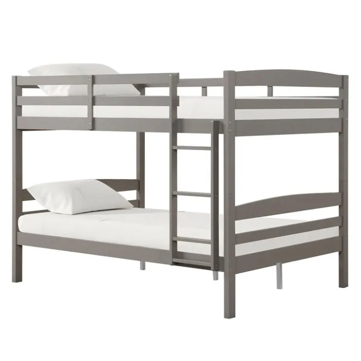 Bunk Bed - 54"/54" Grey Best