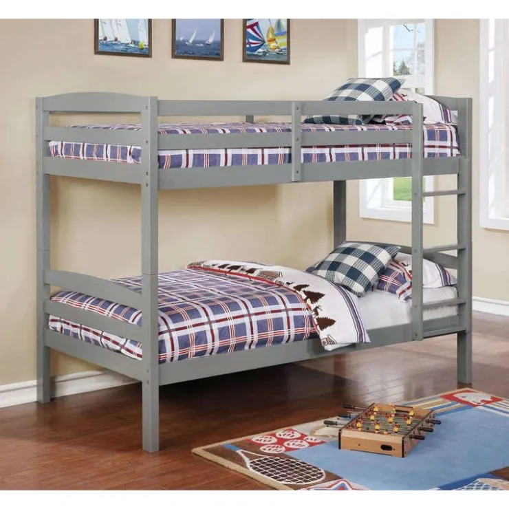 Bunk Bed - 39"/39" Grey Sale