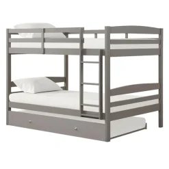 Bunk Bed with Trundle Bed - 54