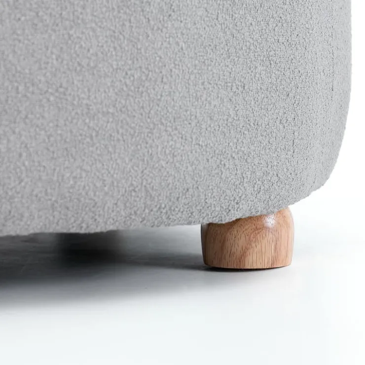 Koala-Shaped Kids Armchair – 22.8" x 21.7" x 24.2" Grey Clearance