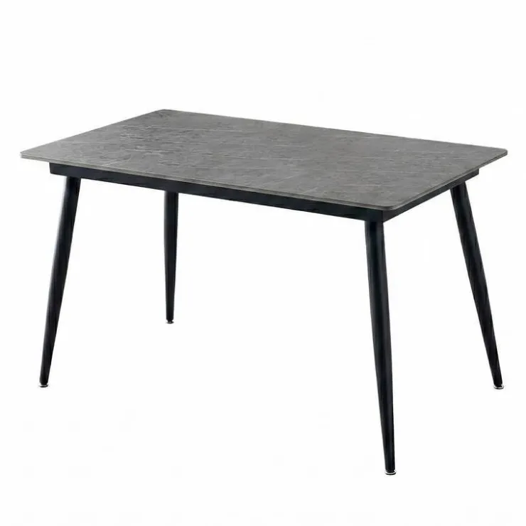 Sintered Stone Dining Set with 4 Chairs - 48" Grey Best