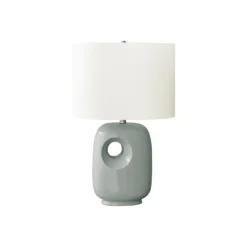 Monarch 26"H Ceramic Table Lamp Green New