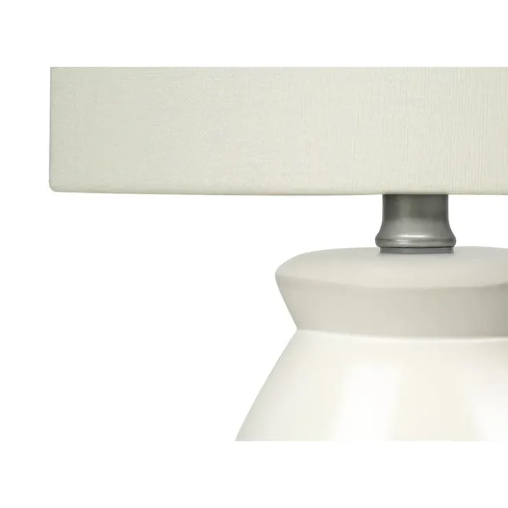 Monarch 17"H Ceramic Table Lamp Cream Online