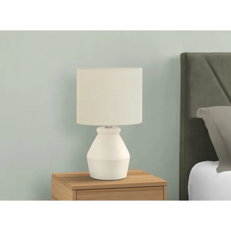 Monarch 17"H Ceramic Table Lamp Cream Online