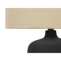 Monarch 24"H Ceramic Table Lamp Black Online