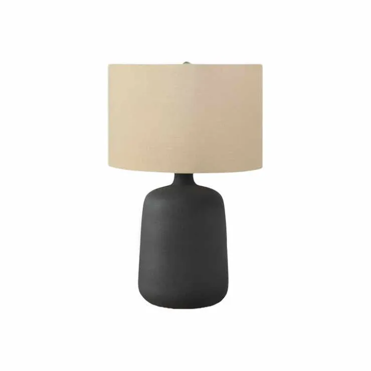 Monarch 24"H Ceramic Table Lamp Black Online