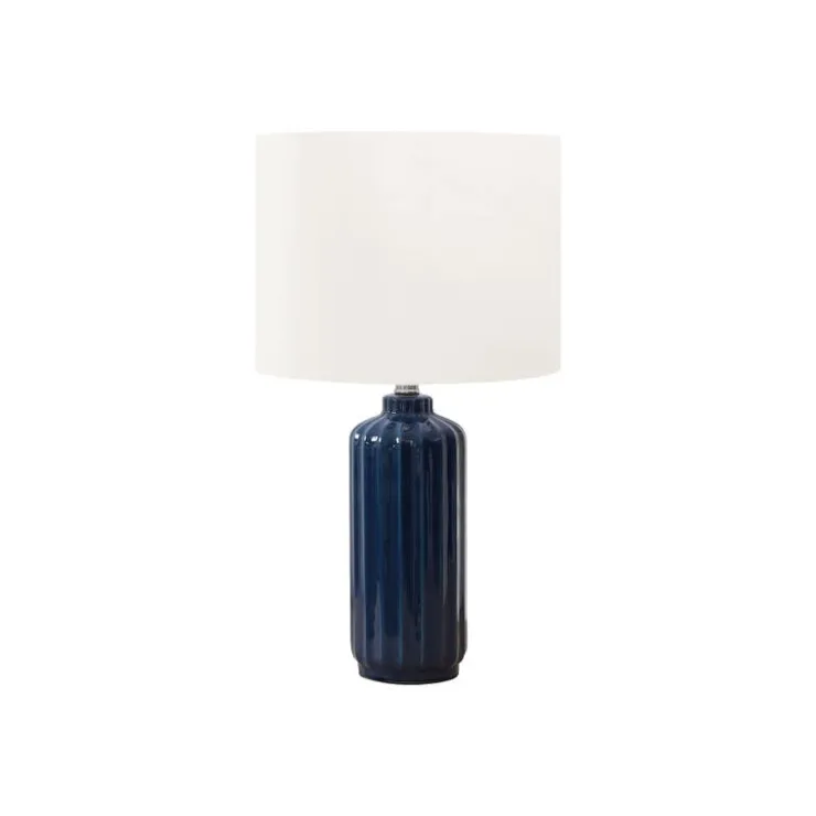 Monarch 23"H Ceramic Table Lamp Blue Outlet