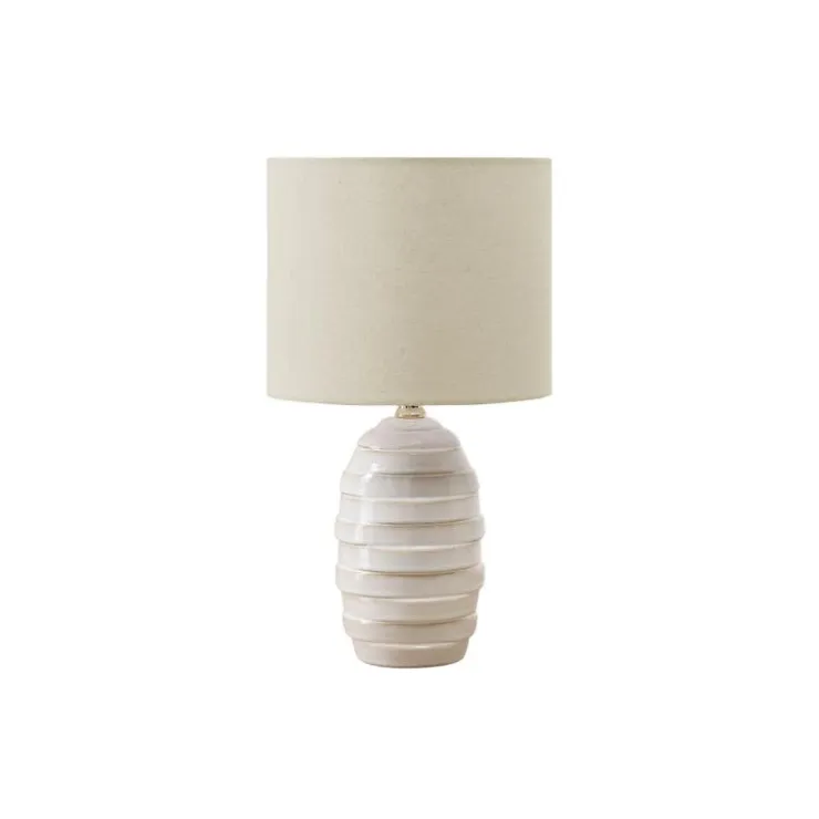 Monarch 17"H Ceramic Table Lamp Ivory Hot