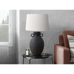 Monarch 30"H Ceramic Table Lamp Black Best