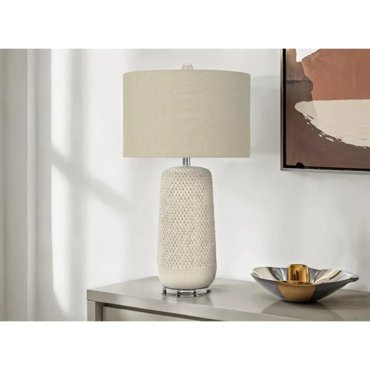 Monarch 31"H Ceramic Table Lamp Cream Sale