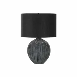 Monarch 23"H Ceramic Table Lamp Black Discount