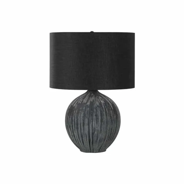 Monarch 23"H Ceramic Table Lamp Black Discount