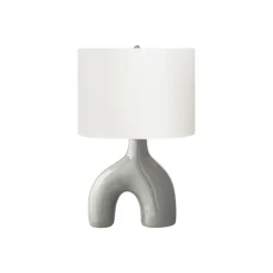 Monarch 25"H Ceramic Table Lamp Grey Best