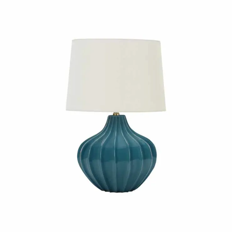 Monarch 24"H Ceramic Table Lamp Blue Outlet