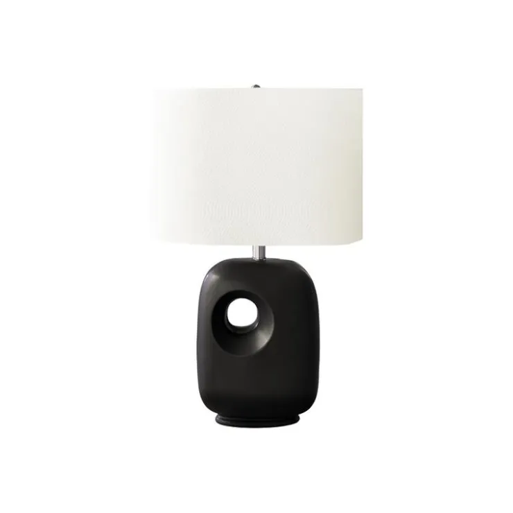 Monarch 26"H Ceramic Table Lamp Black Online