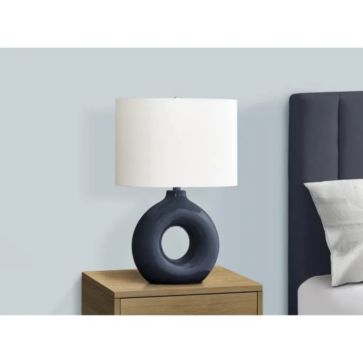 Monarch 24"H Ceramic Table Lamp Blue Sale