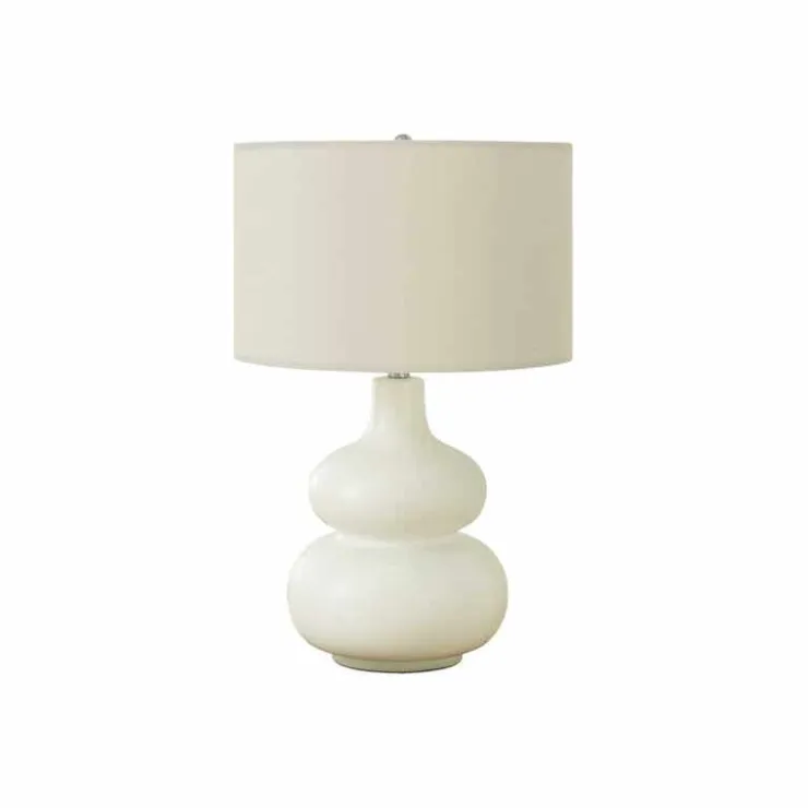 Monarch 25"H Ceramic Table Lamp Cream Sale