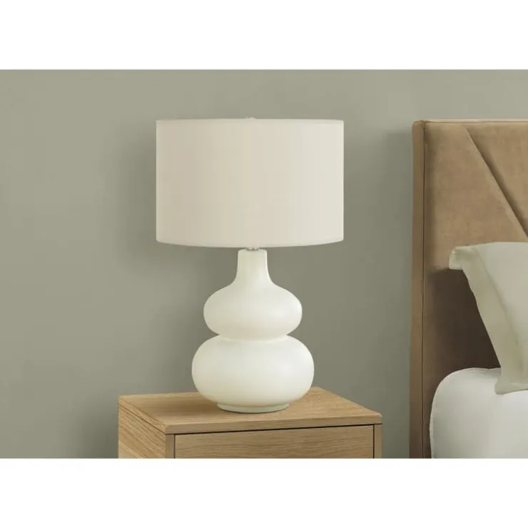 Monarch 25"H Ceramic Table Lamp Cream Sale