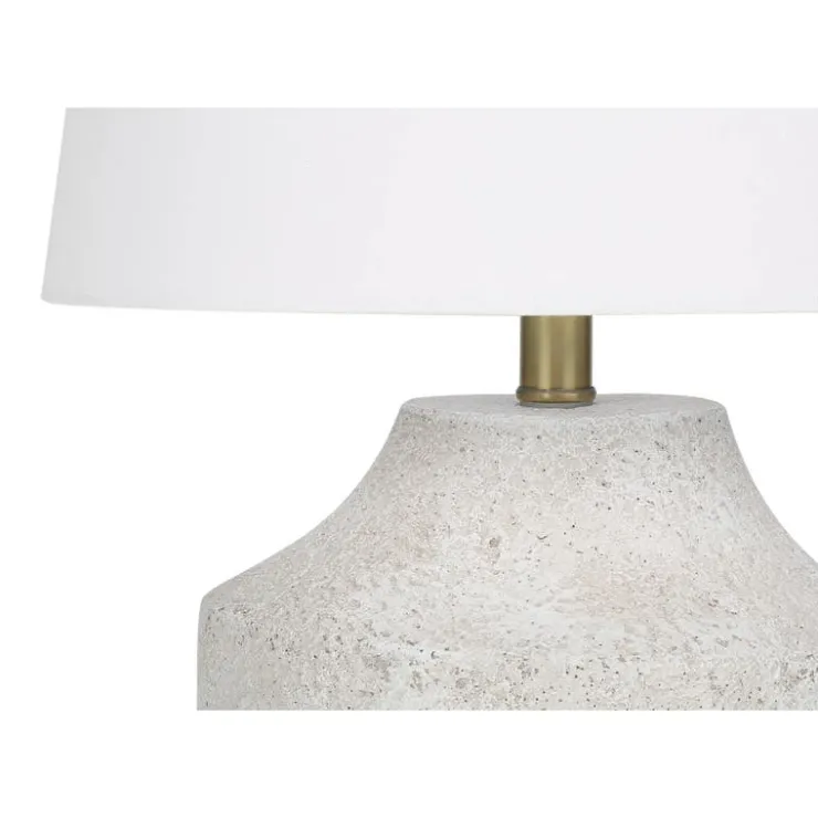 Monarch 20"H Concrete Table Lamp Cream Discount