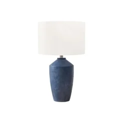 Monarch 25"H Concrete Table Lamp Blue