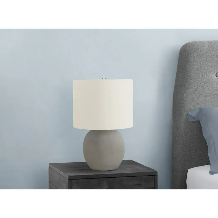 Monarch 20"H Concrete Table Lamp Grey Sale