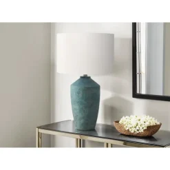Monarch 25"H Concrete Table Lamp Green Best
