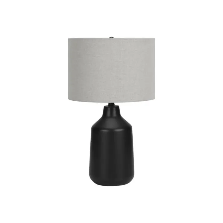 Monarch 24"H Concrete Table Lamp Black Best