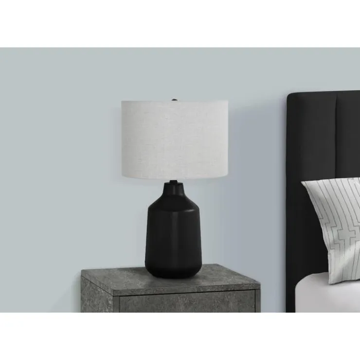 Monarch 24"H Concrete Table Lamp Black Best