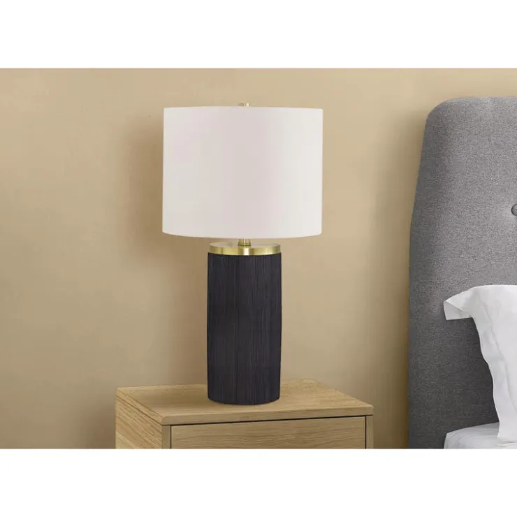 Monarch 24"H Concrete Table Lamp Black Best