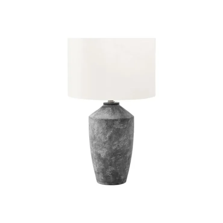 Monarch 25"H Concrete Table Lamp Grey
