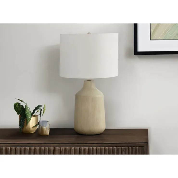 Monarch 24"H Concrete Table Lamp Beige Online