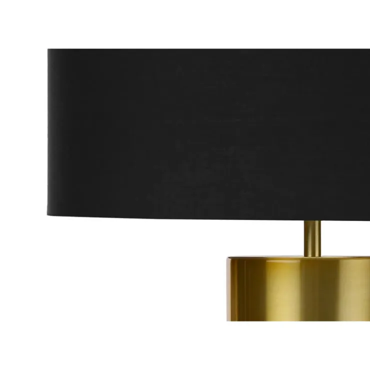 Monarch 25"H Concrete Table Lamp Black