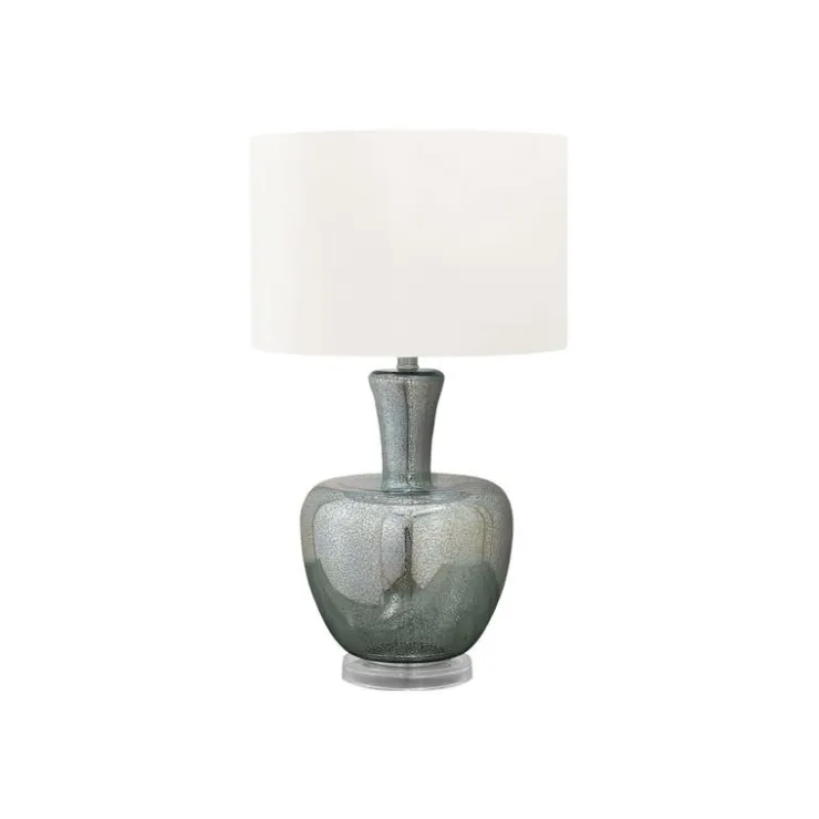 Monarch 26"H Glass Table Lamp Green Discount